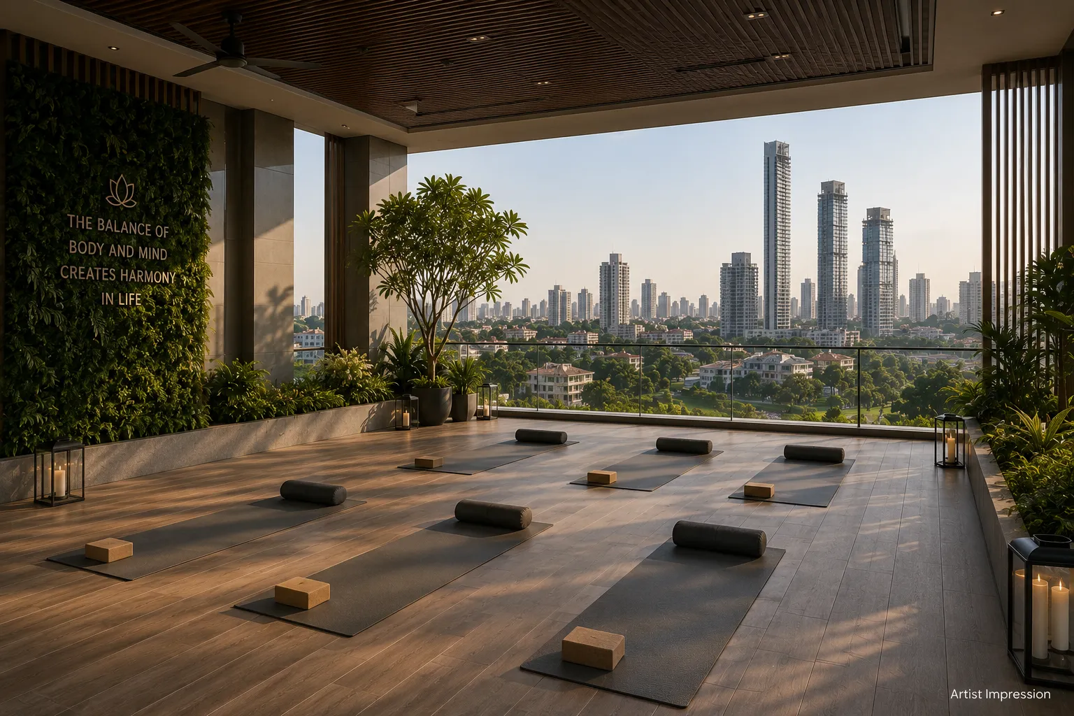 Landscaped Garden 7 Mahalaxmi Runwal Enterprises