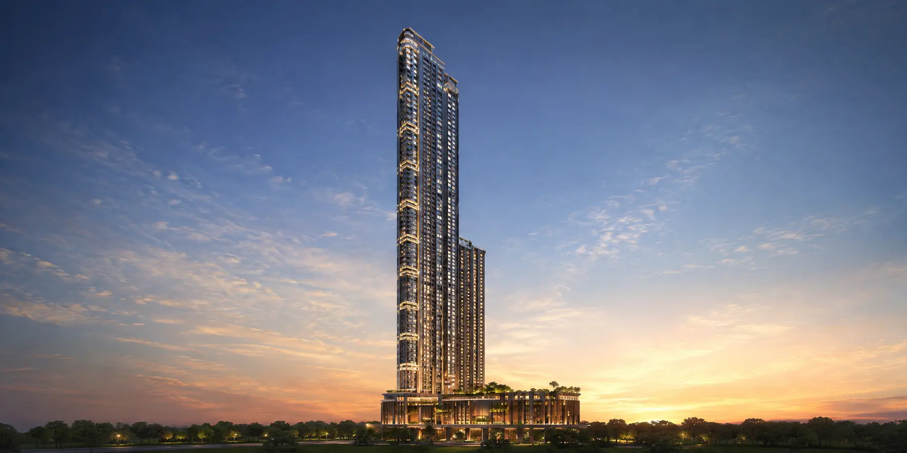 7 Mahalaxmi Tower Aerial View South Mumbai Runwal Enterprises